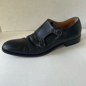 Hugo Boss men’s 11 shoes Monk Strap Leather Made In Italy